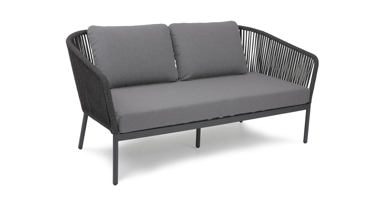 Trinidad Lounge Zweisitzer Outdoorsofa Terrassenbank für Hotels und